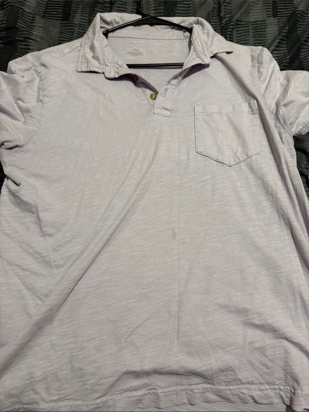 Sonoma Light Lavender Men’s Short-Sleeve Pocket Polo
